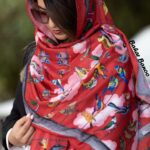 خرید شال هرمس پرنده - بهار بانو